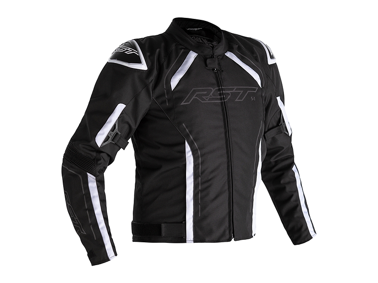 RST S-1 Black/White Motorcycle Jacket 1