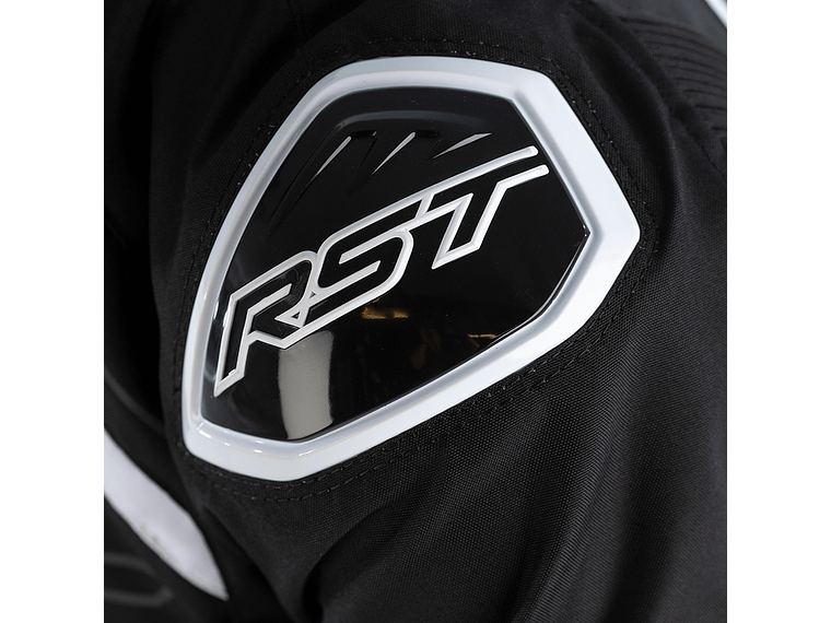 RST S-1 Black/White Motorcycle Jacket 2
