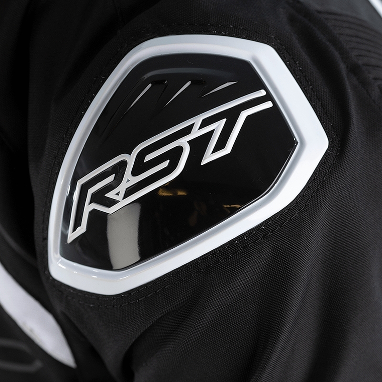 RST S-1 Black/White Motorcycle Jacket 2