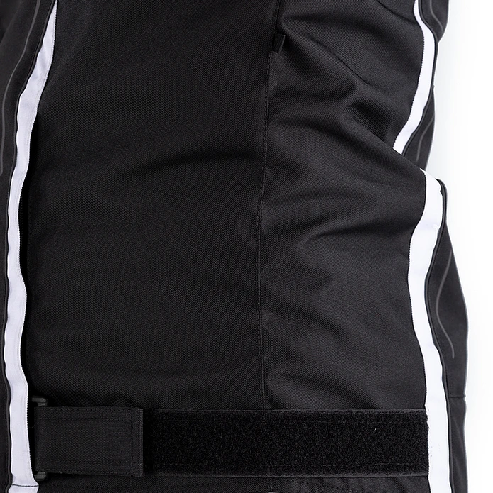 RST S-1 Black/White Motorcycle Jacket 4
