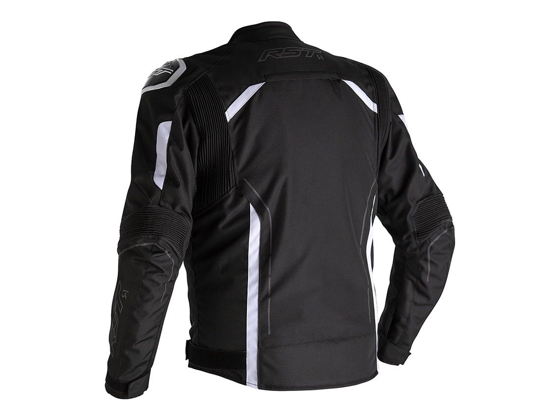 RST S-1 Black/White Motorcycle Jacket 5