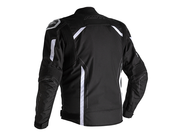 RST S-1 Black/White Motorcycle Jacket 5