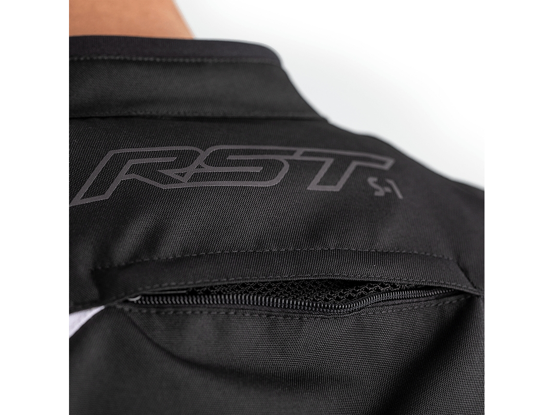 RST S-1 Black/White Motorcycle Jacket 7