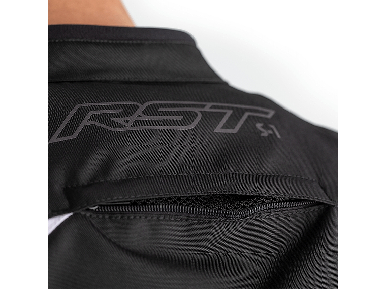 RST S-1 Black/White Motorcycle Jacket 7