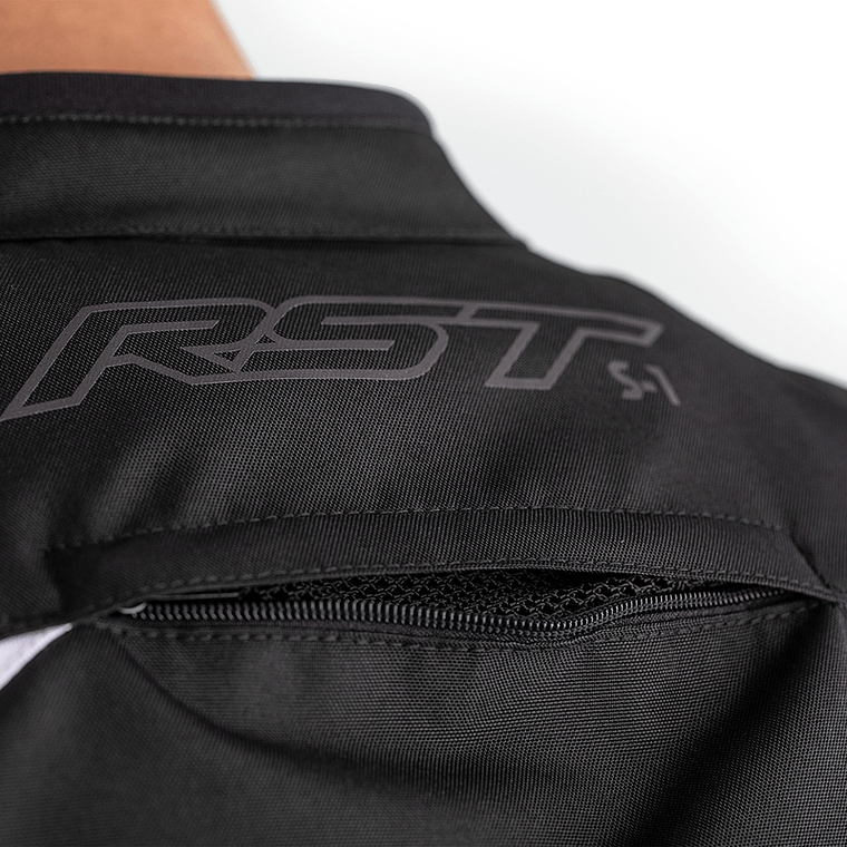 RST S-1 Black/White Motorcycle Jacket 7