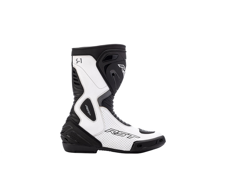 RST-S1 Men's White Motorcycle Boots 1