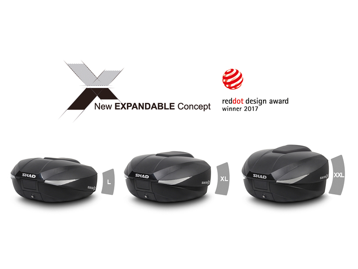 Top Case SHAD SH58X Carbono 2