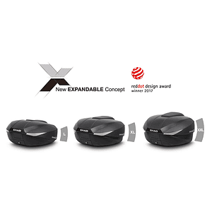 Top Case SHAD SH58X Carbon