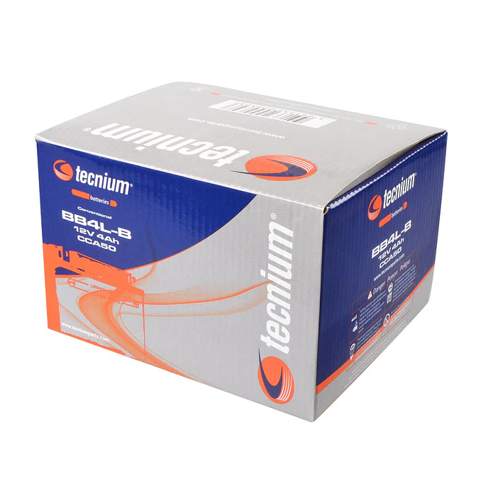 12V 4Ah BB4L-B Battery - Tecnium  2