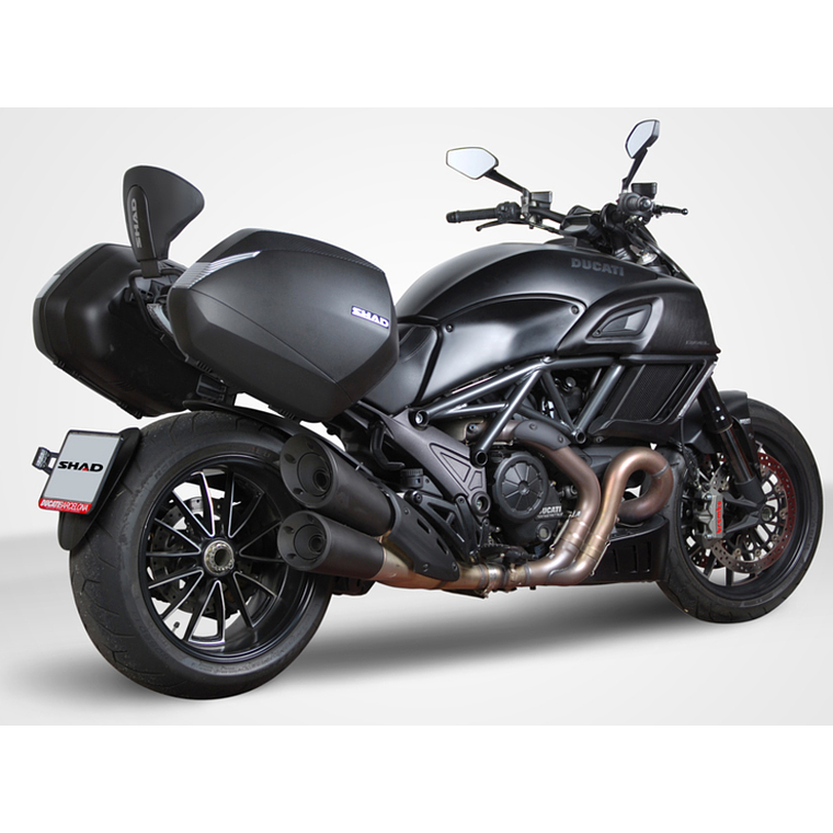 Kit Fixação Malas Laterais Ducati Diavel 1200 3P System SHAD D0DV14IF 5