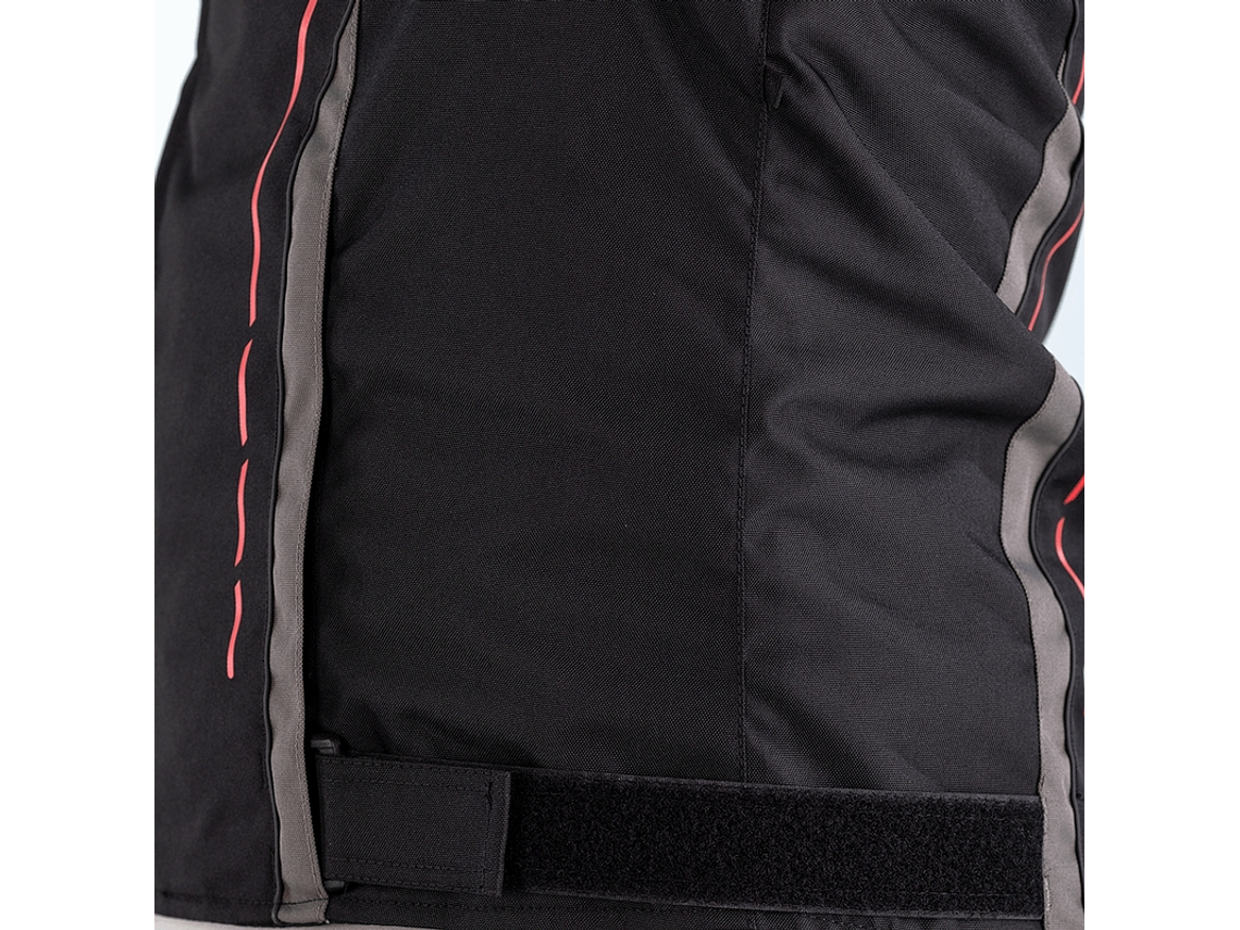 Casaco RST S-1 Preto e Vermelho Motociclista 7