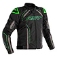 RST S-1 Motorcycle Jacket Black and Green - thumbnail 1