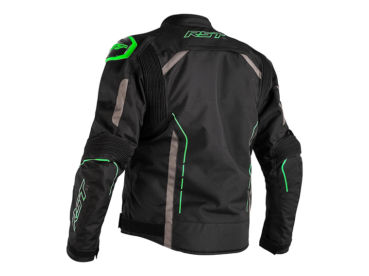 RST S-1 Motorcycle Jacket Black and Green 5