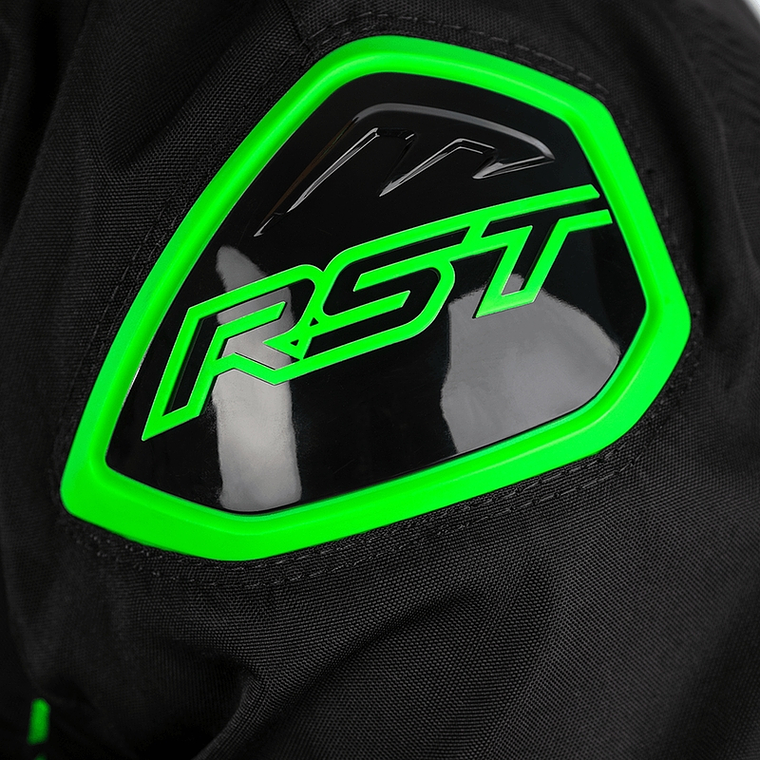 RST S-1 Motorcycle Jacket Black and Green 8