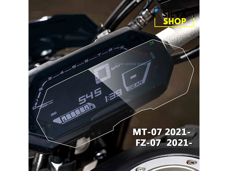 Película Proteção Velocímetro Yamaha MT 07 2021-2022 1