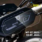Speedometer Protection Film Yamaha MT 07 2021-2022 - vignette 1