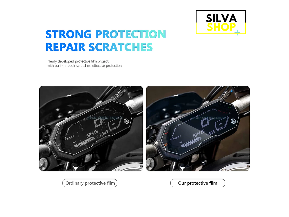 Película Proteção Velocímetro Yamaha MT 07 2021-2022 2