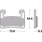 Sintered Brake Pads Brembo BMW R 1250 GS 07GR90LA - thumbnail 2
