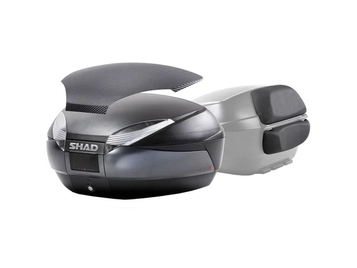 SHAD SH48 Trunk (Carbon Panel + Backrest)  1