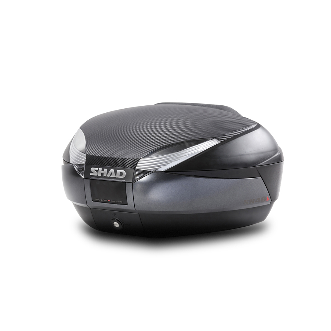 Top Case SHAD SH48 (Painel Carbono + Encosto)  2