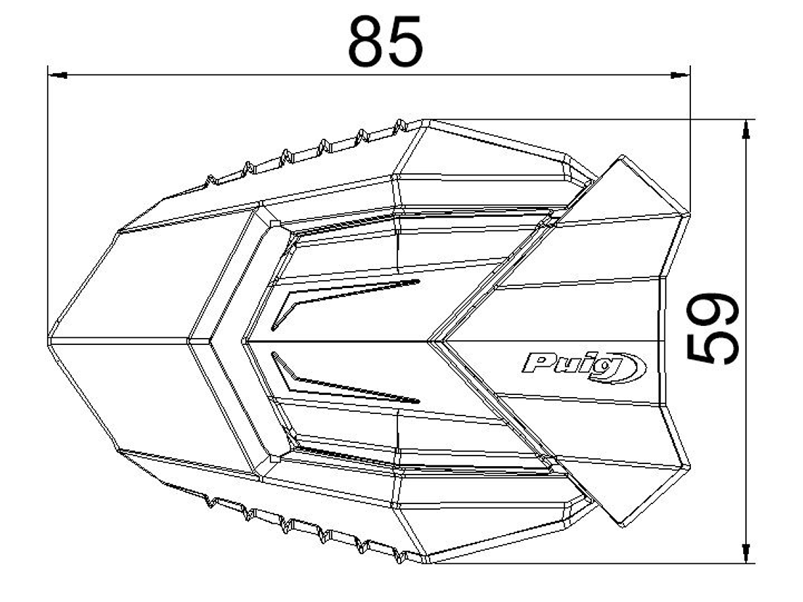 Sliders Yamaha MT-09 PUIG R19 20669N 4