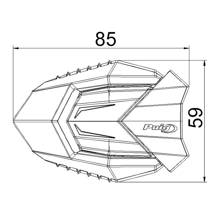 Sliders Yamaha MT-09 PUIG R19 20669N 4