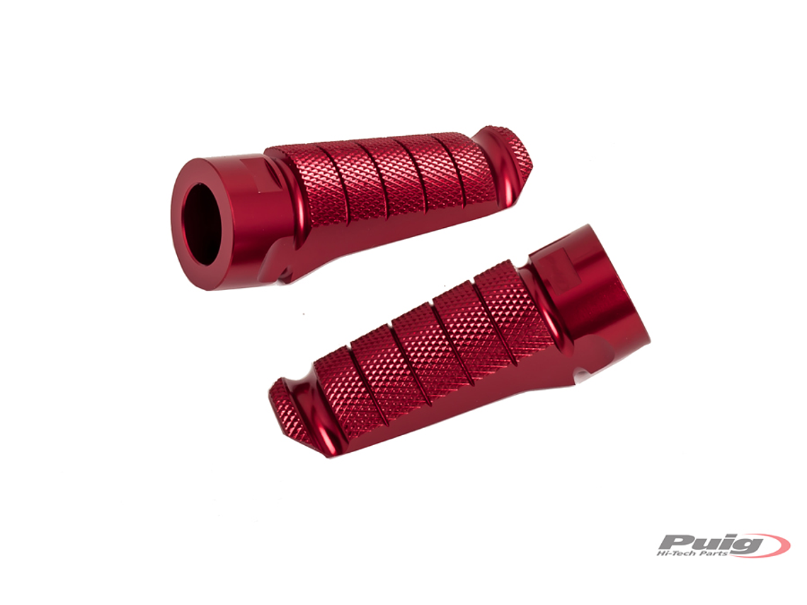 Footrest Racing PUIG Red 1