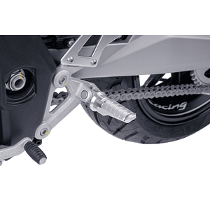 Racing PUIG Footrest Silver