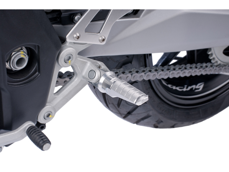 Pousa-Pés Racing PUIG Prateado 2