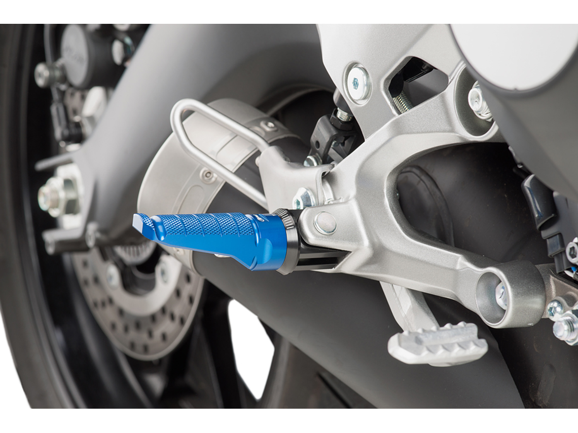 PUIG Blue Racing Foot Rests 2