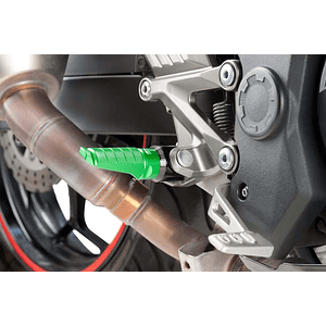 Footrest PUIG Racing Green 6301V