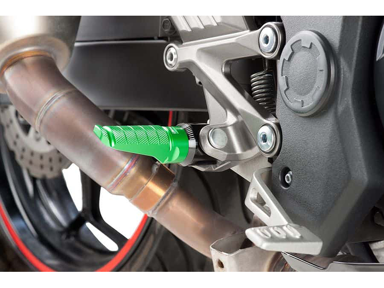 Footrest PUIG Racing Green 6301V 2
