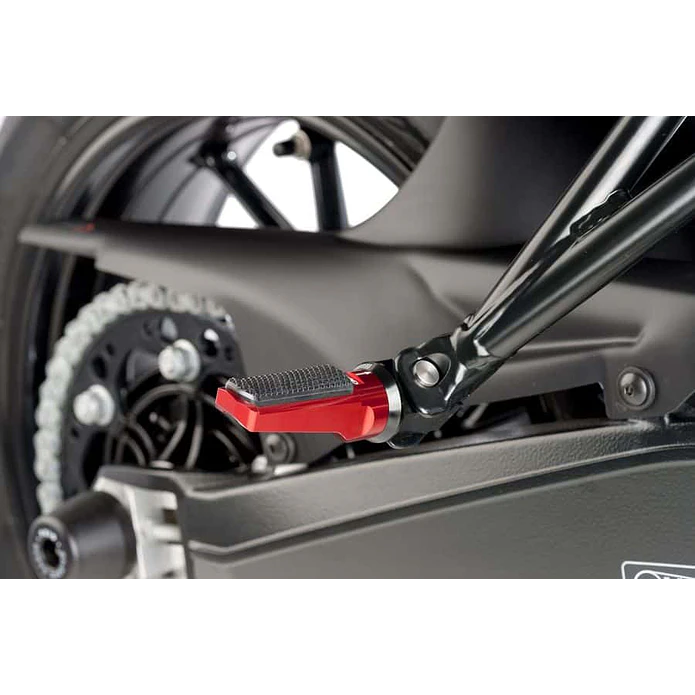 PUIG Sport Red Foot Rests 2