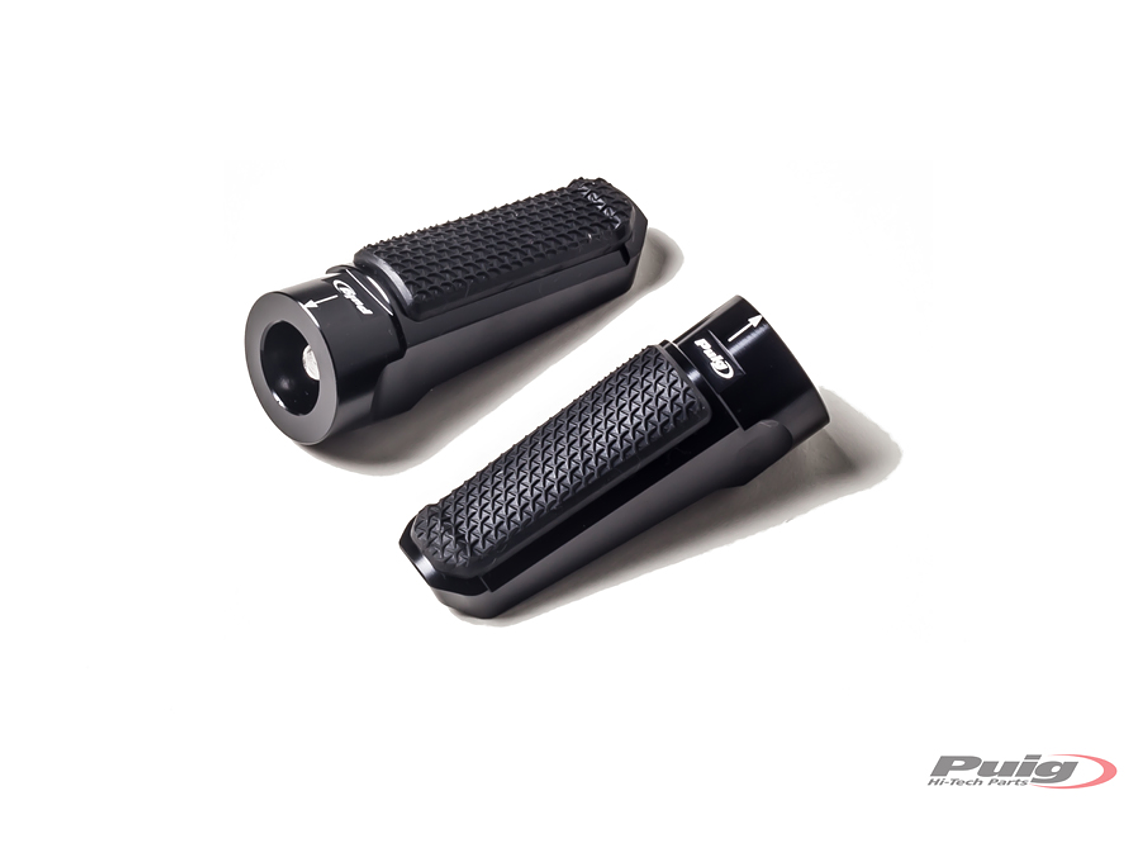 PUIG Sport Black Foot Rests 1