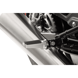 PUIG Sport Foot Rests Silver