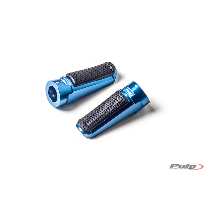PUIG Sport Blue Foot Rests 1