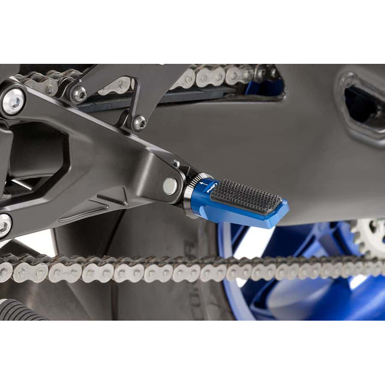 PUIG Sport Blue Foot Rests 2