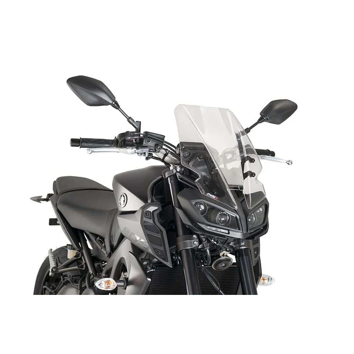  MT-09 2017 Naked Touring Transparent PUIG Visor 1
