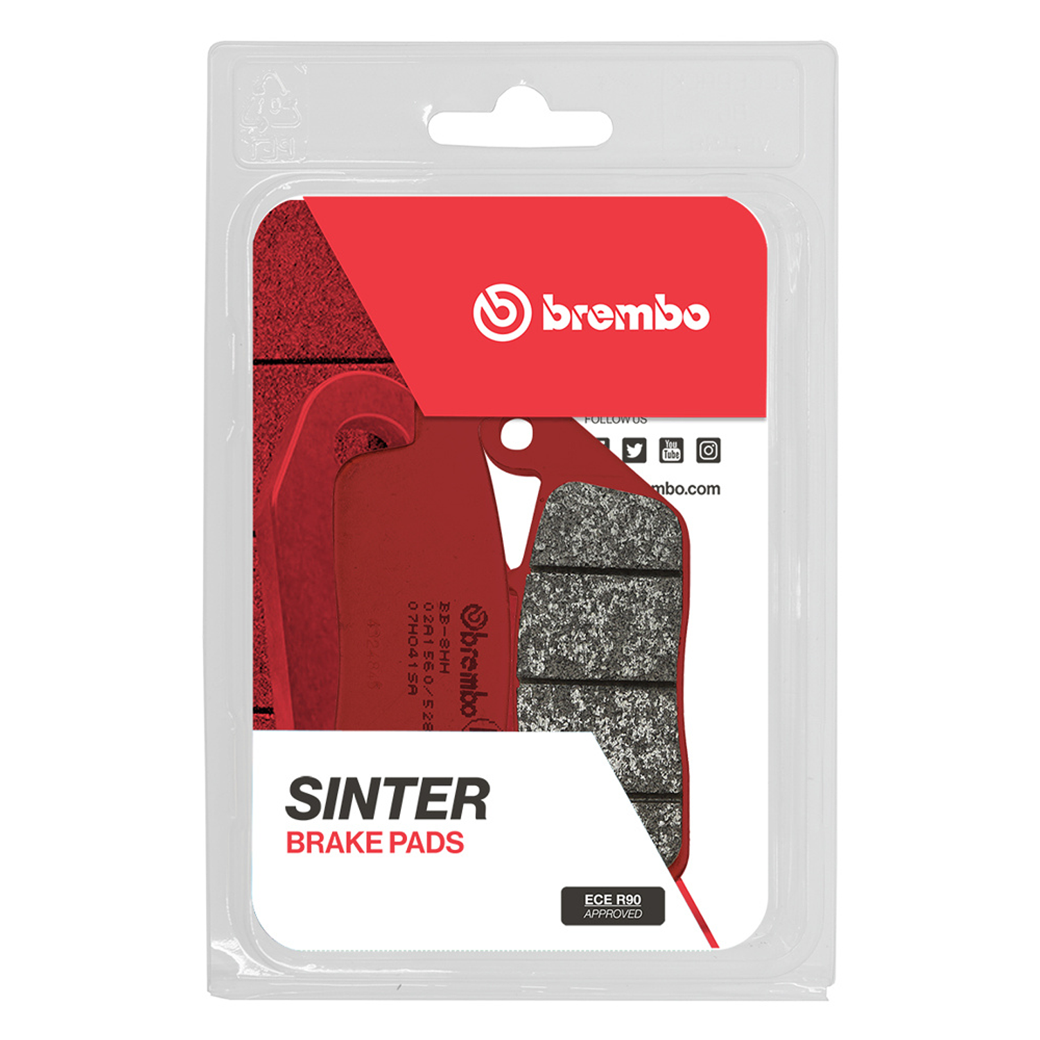 Brembo Honda Sintered Brake Pads 07HO41SA 1