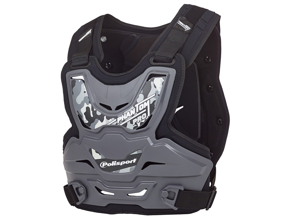 Nardo Gray Adult Phantom Pro Protection Vest 1