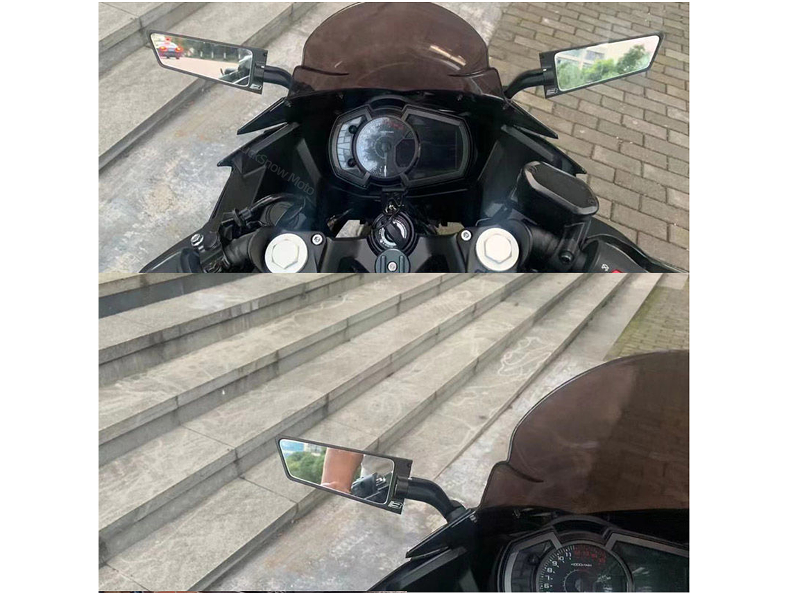 Aerodynamic Mirrors for Motorcycles 7