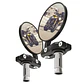 Café Racer Round Oxford Handle Mirrors OX577 - thumbnail 1