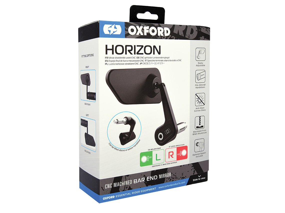 Espelho de Punho Oxford Horizon 2
