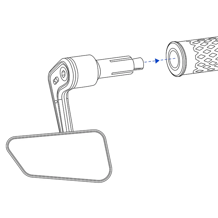 Oxford Horizon Handle Mirror 4