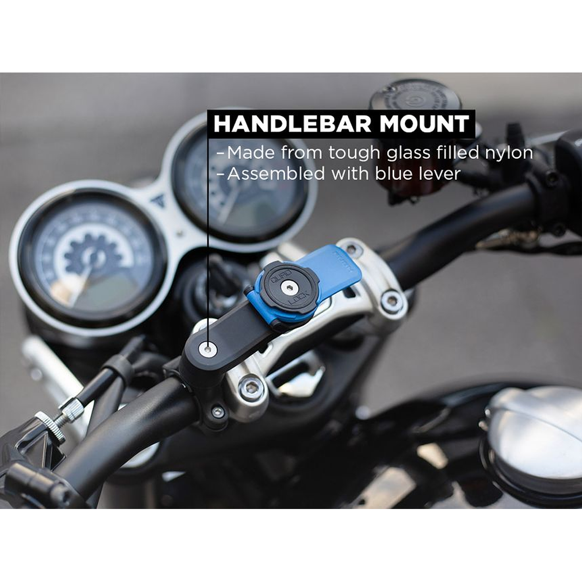 Suporte de Telemóvel para Guiador Quad Lock 3