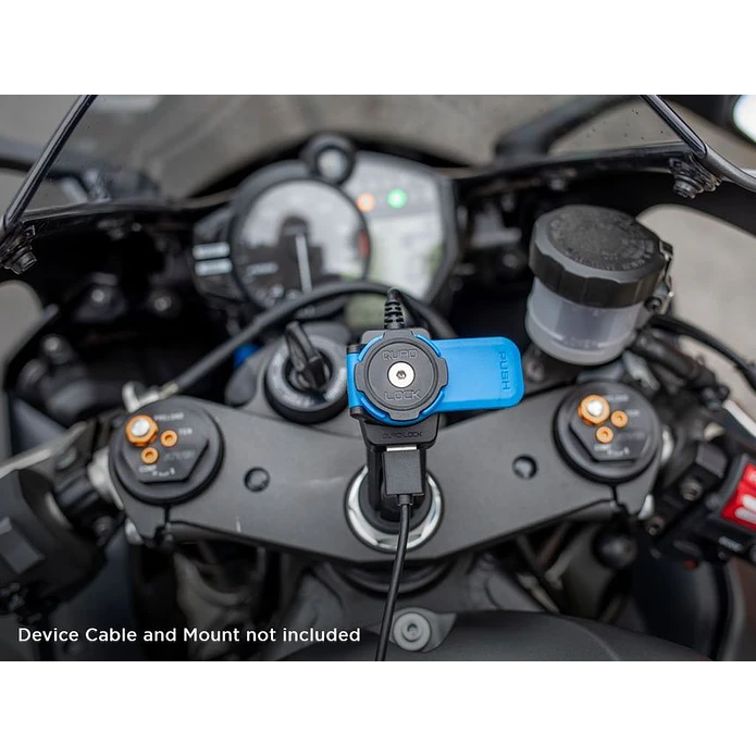 USB Charger for Quad Lock Motorcycle 3