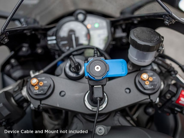 USB Charger for Quad Lock Motorcycle 3
