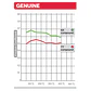 Brembo 07002 Organic Brake Pads - thumbnail 2