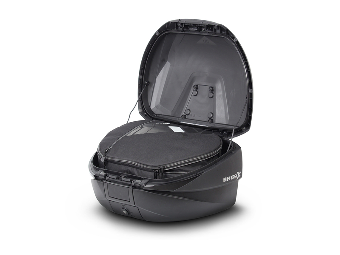 Top Case SHAD SH59X Expansível Preto 6