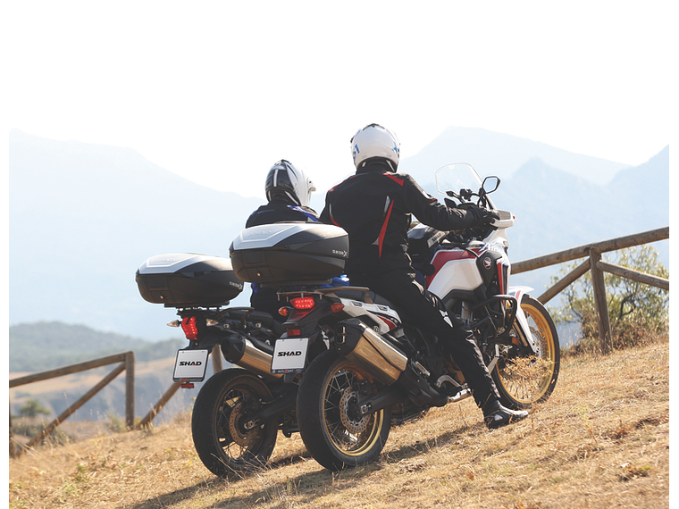 Top Case SHAD SH59X Expansível Preto 8